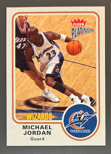 Michael jordan 2002 fleer - jordan,