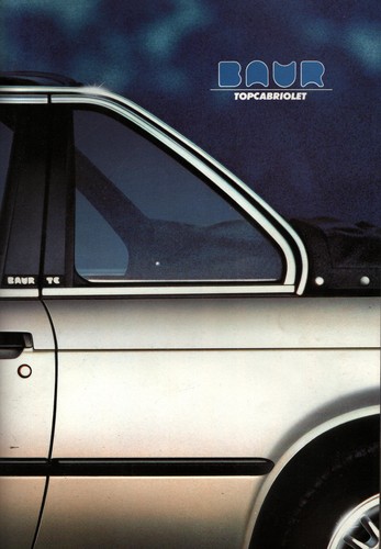 Brochure tuning baur bmw - tuning,