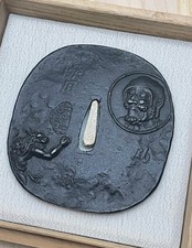 Spada giapponese Tsuba guardia