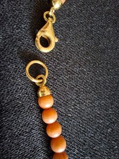 Collana Corallo Rosa E Oro