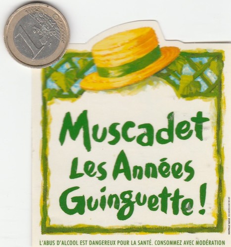 Boisson vin muscadet les - vin.,