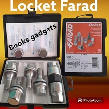 Per Alfa Romeo Junior da 2024 Kit Bulloni Antifurto Locket Farad Cerchi in Lega