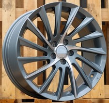 4 x 16 Inch 5x98 Multi Raggi Grigio Lucido Ruote : Per Alfa Romeo Fiat