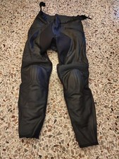 Pantalone da moto in pelle DAINESE modello Pony nero - Donna