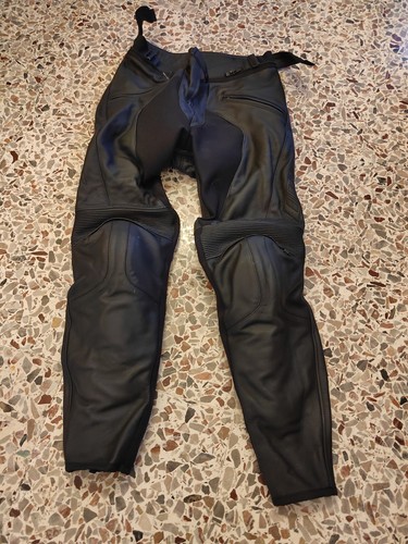 Pantalone moto pelle - pantalone, in