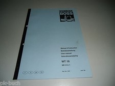 Steinbock Boss WT 16 Forklift