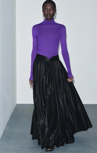 Maxi gonna voluminosa zara - maxi, zw