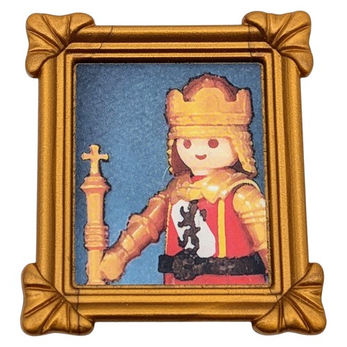 Playmobil quadro dorato - , re