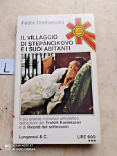 LIBRO IL VILLAGGIO DI STEPANCIKOVO E I SUOI ABITANTI DOSTOEVSKIJ LONGANESI 1973