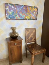 Dipinto Orizzontale Pittura Moderna Astratto Colorato