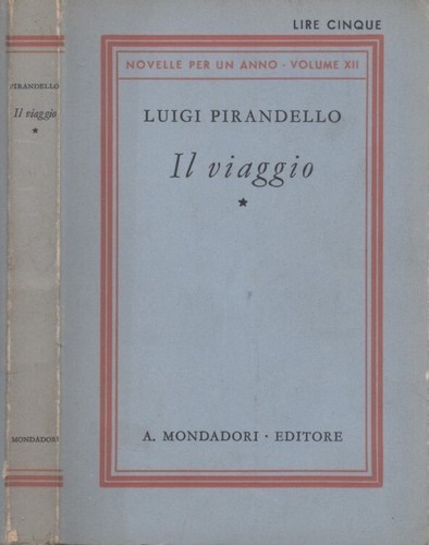 Libro pirandello viaggio - pirandello,