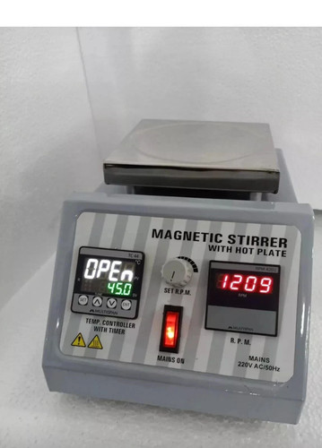 Agitatore magnetico con - magnetico,