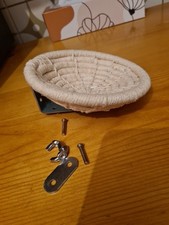 Nido per Allevamento di Uccelli Letto Nido Intrecciato Pappagalli Fatti a Mano 