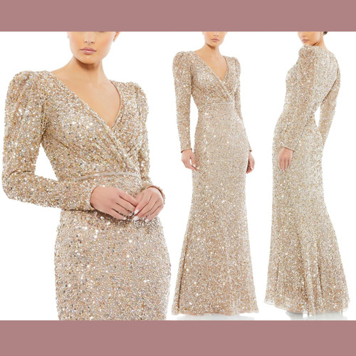 Abito mac duggal nuovo con - mac,