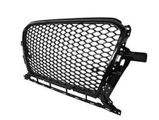 Griglia Radiatore Stile RSQ5 per Audi Q5 8R (2009 - 2016) Nero Lucido
