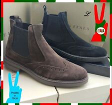 STIVALI   UOMO STIVALETTI BEATLES PELLE 40 41 42 43 44 45. vv