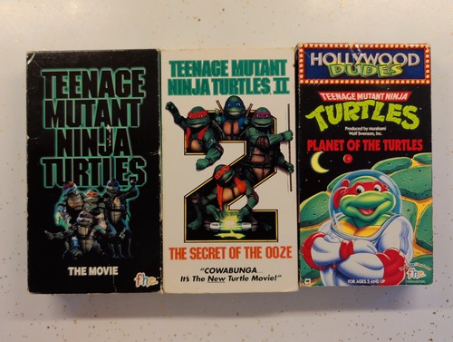 Vhs lot teenage mutant - 3,