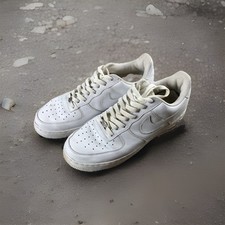 Nike Air Force 1 82’ 306353-112 Uomo Taglia 11 Triple White 2005 Vintage Lacci