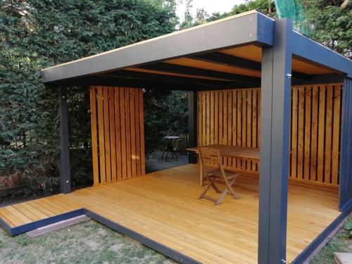 Gazebo legno lamellare - gazebo, 4x4