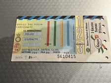 inter-Milan biglietto/ticket