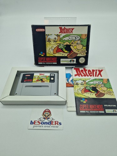 Asterix super nintendo snes - -,