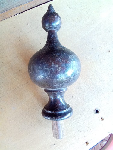 Antico pinnacolo legno - pinnacolo,