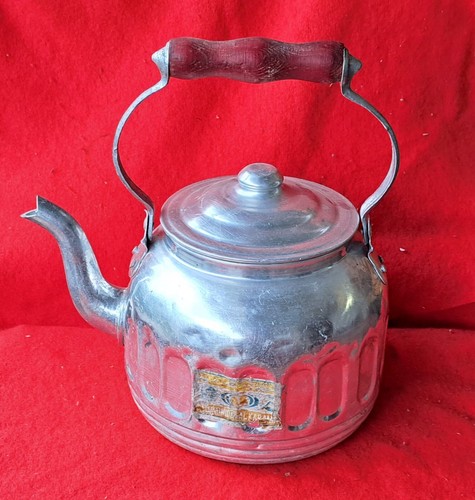Bollitore vintage alluminio - bollitore,
