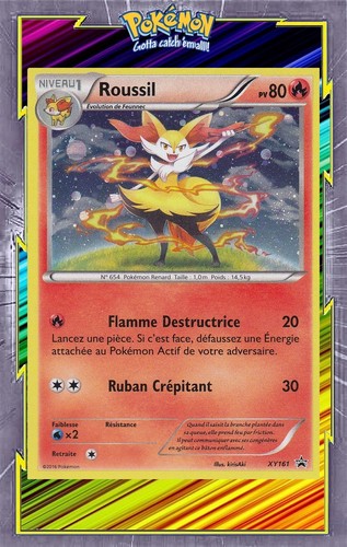 Roussil holo promo xy161 - -,