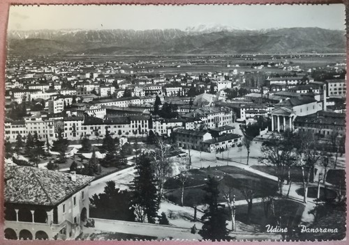 Udine panorama anni 60 - udine,