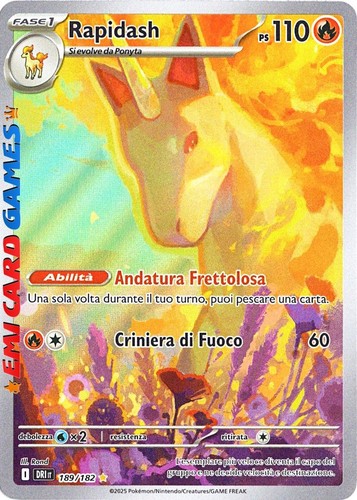 Rapidash 189 182 dri - dri, ita