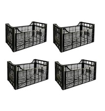 CASSETTA IN PLASTICA 30X50X26 QT 4 PER FRUTTA VERDURA PORTATA 19 KG