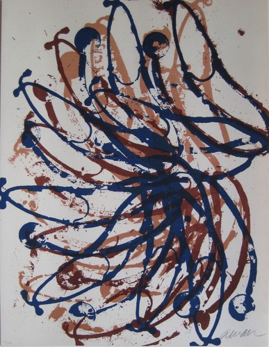 Arman fernandez lithographie - arman,