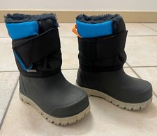 Quechua Doposci Scarponcino Scarpa Trekking Bambino SH500 Nero Waterproof Tg. 24