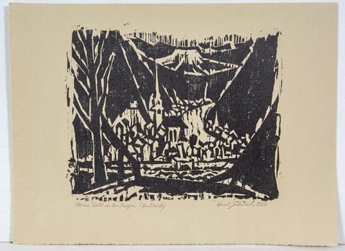 Horst jockusch xilografia - horst, jockusch: