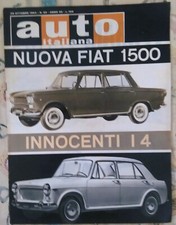 AUTO ITALIANA N° 44 29 OTTOBRE 1964 NUOVA FIAT 1500 - INNOCENTI I 4