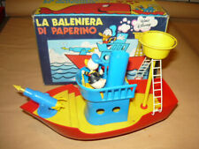 POLISTIL P32 LA BALENIERA DI PAPERINO DISNEY DONALD DUCK'S WALE BOAT POLITOYS
