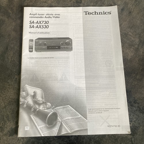 Technics manuale istruzioni - technics,