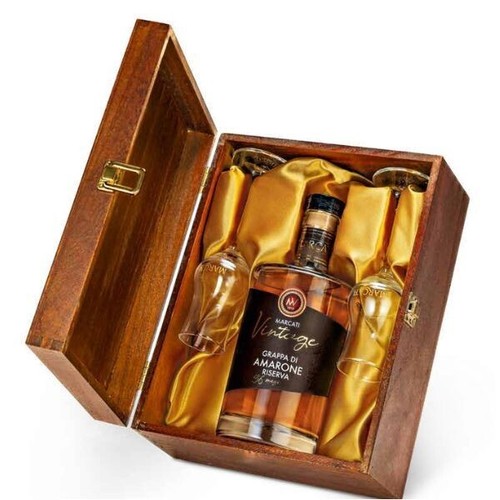 Cofanetto legno grappa - in,