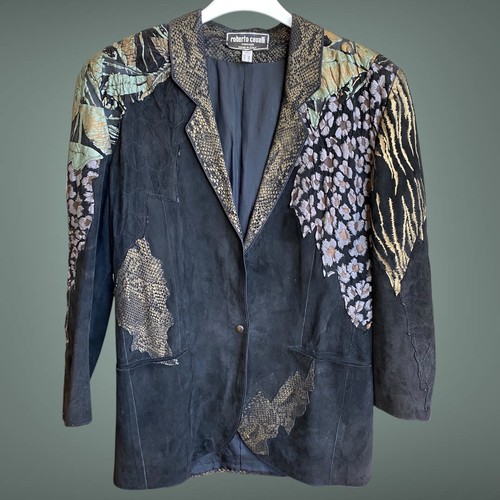 Giacca blazer pelle roberto - pelle,