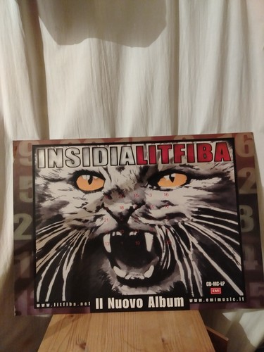 Litfiba insidia promo display - insidia,