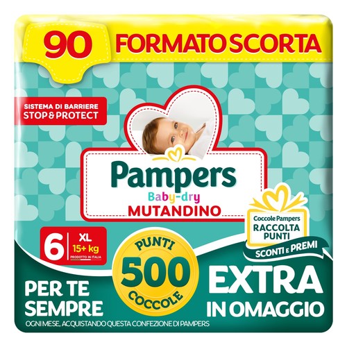 Pampers baby dry mutandino - baby,