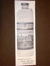 Pubblicità d'Epoca per Collezionisti Anno 1909 Zabajone Pezziol Padova