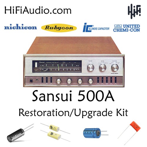 Sansui 500a ricostruzione - sansui,