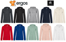 B&C Felpa Leggera a Zip Intera