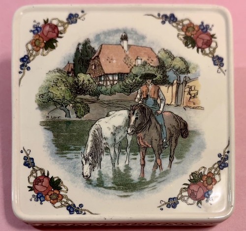 Vintage sarreguemines francia - sarreguemines,