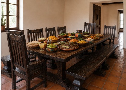 Set tavolo panca pranzo - e, da