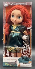 Disney Animators Collection Merida Brave Doll New in Box with Angus Clydesdale
