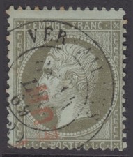 FRANCIA 1862, Y&T #19 -