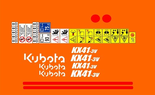 Kubota kx41 mini - kx41-3, escavatore