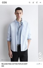COS Camicia Uomo Relaxed Pima